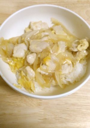 シンプル親子丼-レシピのメイン写真