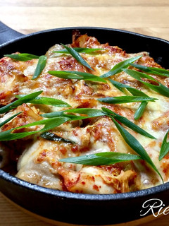 我が家の定番♡肉巻き豆腐キムチーズ焼き♡-レシピのメイン写真