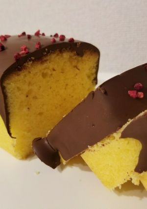 チョコかけパウンドケーキ♡♡-レシピのメイン写真