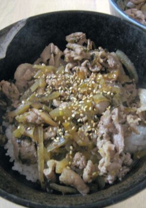 豚高菜丼-レシピのメイン写真