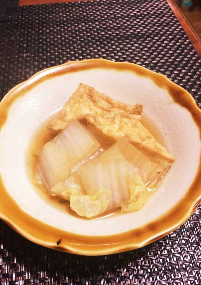 厚揚げと白菜のトロトロ煮-レシピのメイン写真