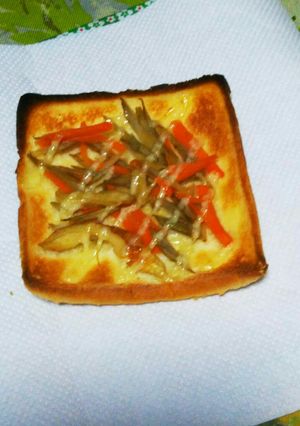 すぐ出来る！きんぴら惣菜パン-レシピのメイン写真