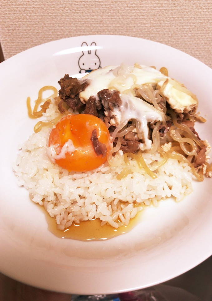 牛すき風（牛丼風）-レシピのメイン写真