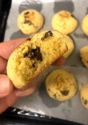 マフィンみたいなチョコチップクッキー-レシピのメイン写真