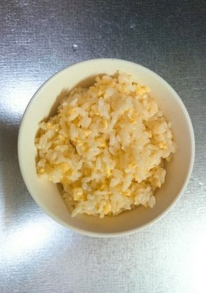 まぜまぜ(^ω^)スクランブルエッグご飯-レシピのメイン写真