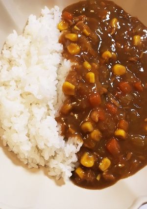 ＊自宅にある物でツナコーンカレー＊-レシピのメイン写真