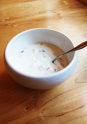 お家で超簡単☆★朝食りんごヨーグルト-レシピのメイン写真