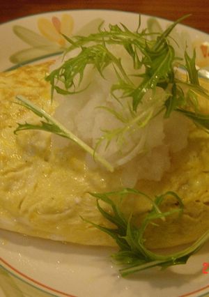 タコで和風オムライス-レシピのメイン写真