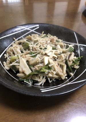 きのこ炒め(エノキ&エリンギ)-レシピのメイン写真
