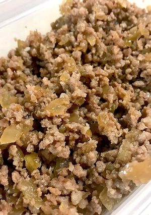 【作り置き】豚肉そぼろ煮-レシピのメイン写真