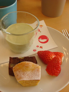 抹茶ババロア-レシピのメイン写真