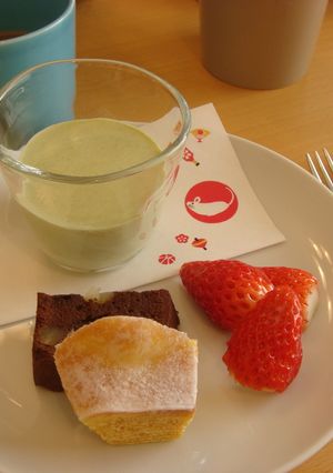 抹茶ババロア-レシピのメイン写真