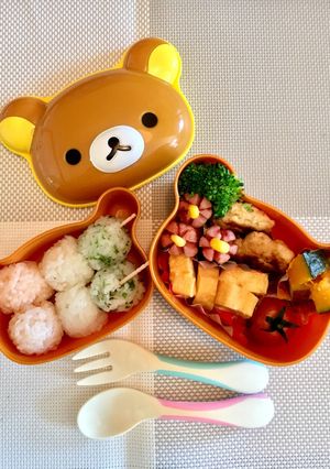 ☆幼児食☆ お花見弁当-レシピのメイン写真