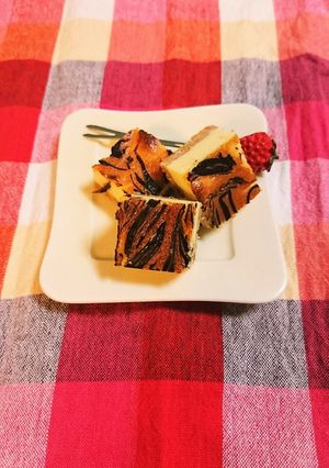 ☆濃厚 本格☆マーブルチーズケーキ-レシピのメイン写真