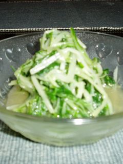 簡単♪水菜のナムル☆-レシピのメイン写真