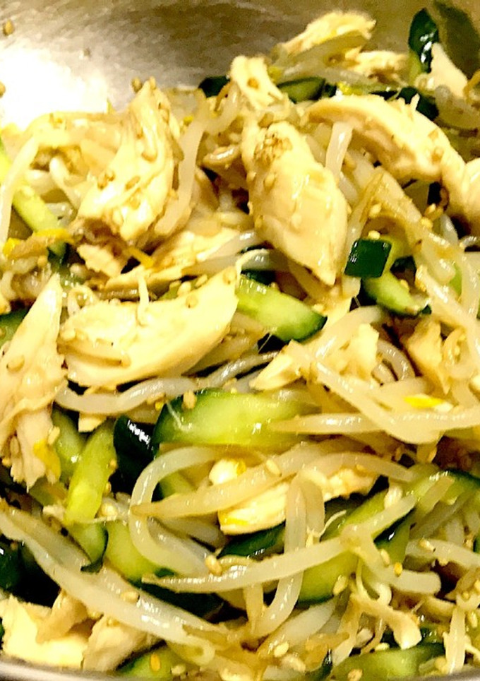 蒸し鶏の和え物-レシピのメイン写真