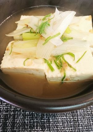 煮物2番目…煮汁で湯豆腐★-レシピのメイン写真
