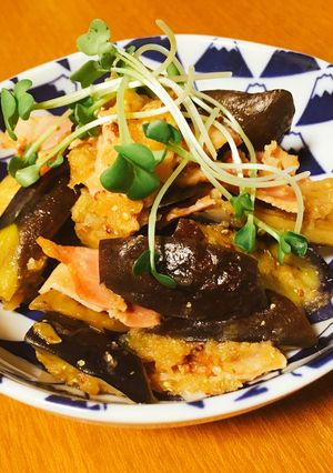 なすとベーコンのさっぱり煮びたし-レシピのメイン写真