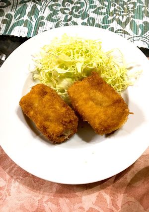 豆腐でヘルシーチーズとんかつ風♡-レシピのメイン写真