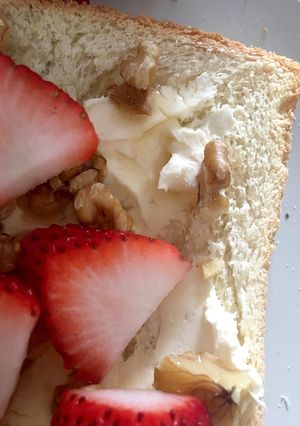 クリームチーズのトースト-レシピのメイン写真