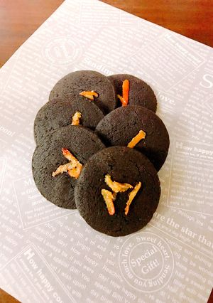 レモンピールが香るチョコレートクッキー-レシピのメイン写真