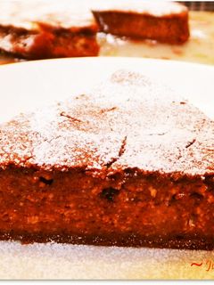 トリュフとお豆腐☆ヘルシーガトーショコラ-レシピのメイン写真