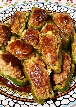 ピーマンの肉詰め-レシピのメイン写真