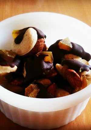 座ったままできるバレンタインチョコ。-レシピのメイン写真
