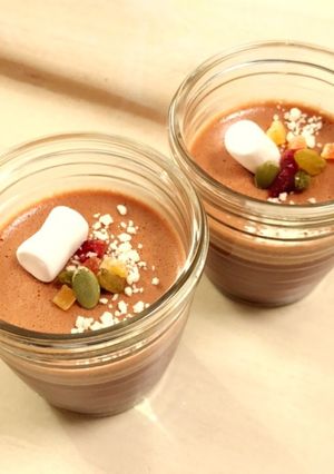 簡単、濃厚、バレンタインにチョコムース-レシピのメイン写真