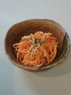 【003】食べやすいニンジンサラダ-レシピのメイン写真