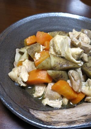 我が家の減塩　鶏ごぼう-レシピのメイン写真