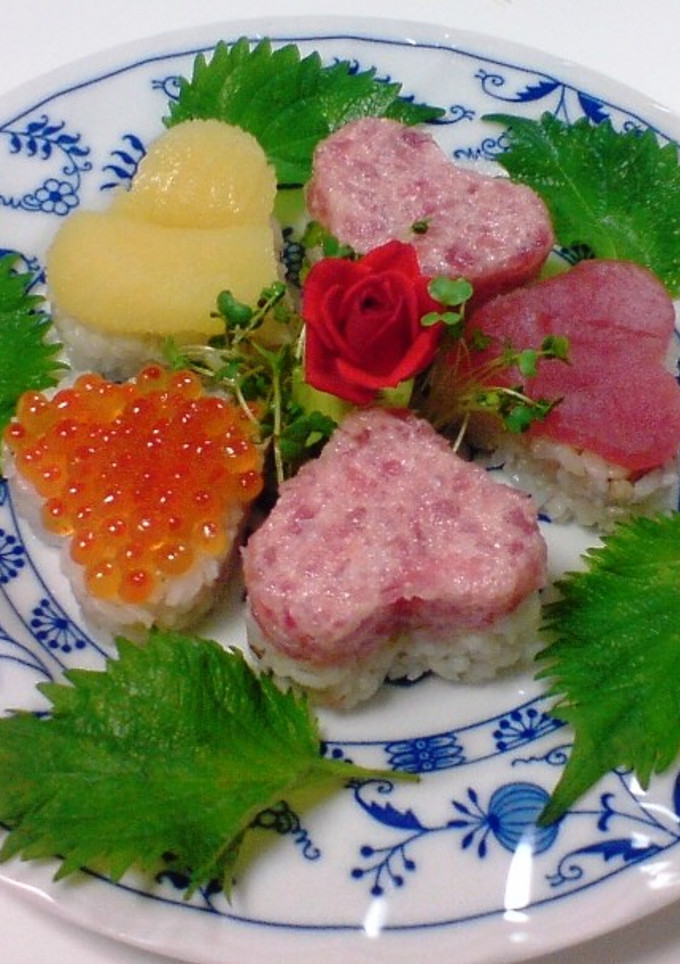 簡単ハートのおにぎり-レシピのメイン写真