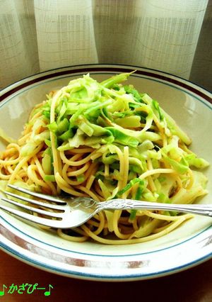 春キャベツたっぷり♪たらこのパスタ-レシピのメイン写真