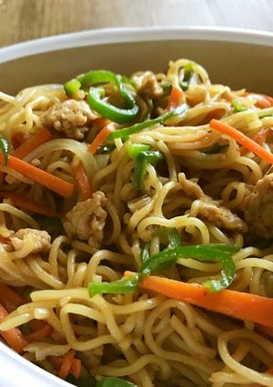 よっちゃんなんばん焼きそば-レシピのメイン写真