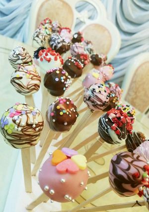 HMで簡単ケーキポップ パーティーに-レシピのメイン写真