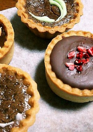 簡単ミニチョコタルト！-レシピのメイン写真