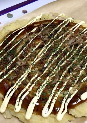 玉ねぎと白菜のお好み焼き-レシピのメイン写真