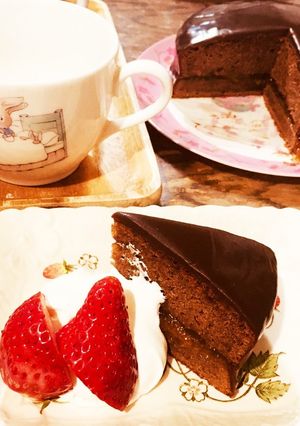 卵白の泡立てなし！簡単♡ザッハトルテ-レシピのメイン写真