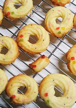 簡単！さくさく絞り出しクッキー-レシピのメイン写真