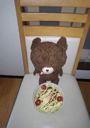 温泉卵のキャベツのっけもり丼！-レシピのメイン写真