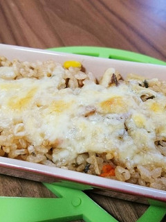 炊き込み御飯が余ったら!簡単和風ドリア♪-レシピのメイン写真