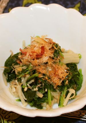 ほうれん草とえのきの煮びたし-レシピのメイン写真