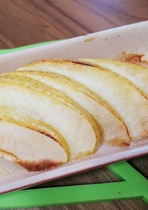 ほんとに焼くだけ(笑)焼きりんご♪-レシピのメイン写真