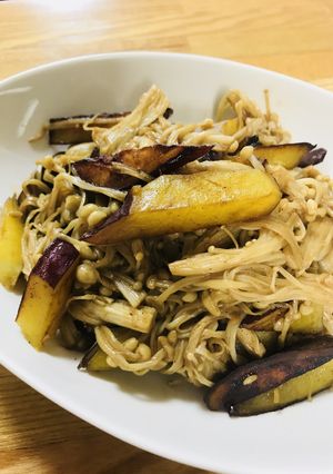 さつまいもときのこのバター醤油-レシピのメイン写真