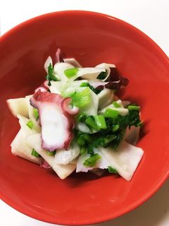 かぶとたこのさっぱりサラダ!-レシピのメイン写真