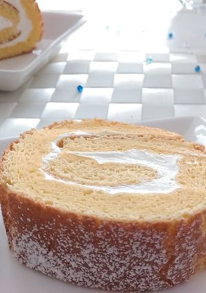 ロールケーキ-レシピのメイン写真