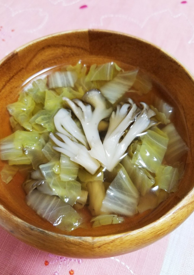 おでんの素！？白菜と舞茸の和スープ♪-レシピのメイン写真