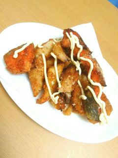 鮭と鶏軟骨の竜田揚げ-レシピのメイン写真