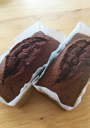 チョコチップ入り♡チョコパウンドケーキ-レシピのメイン写真