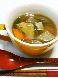 鶏軟骨入り野菜スープ-レシピのメイン写真